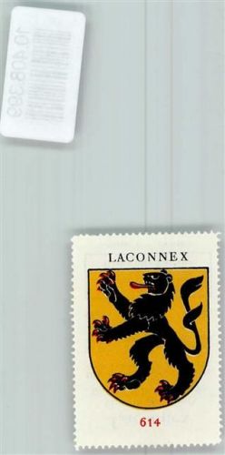 1287 Laconnex - Vignette Wappen Kaffee Hag ca 1920-1940 Löwe
