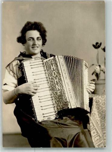 9405 Wienacht-Tobel 1940 Autograph Portrait Frey-Berhardgrütter Arkordeon Musik