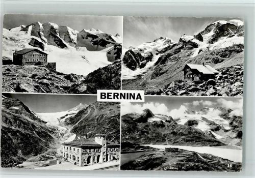 Bernina - Ortsansichten 4-Bildaufnahme