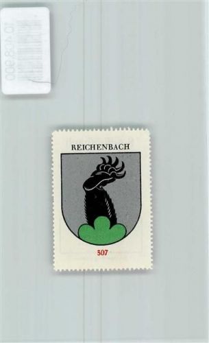 3713 Reichenbach im Kandertal - Vignette Wappen Kaffee Hag ca 1920-1940 Bärentatze