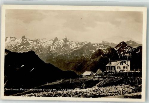 6443 Morschach - Gasthaus Frohnalpstock Hüttenstempel