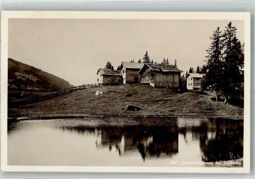 7077 Valbella 1933 Foto AK Lenzerheidesee