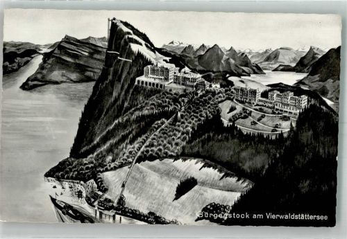 6363 Bürgenstock Foto AK Hotel