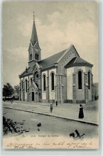 1347 Le Sentier 1904 - Kirche