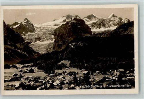 6083 Hasliberg Hohfluh - Wetterhorngruppe Gletscher