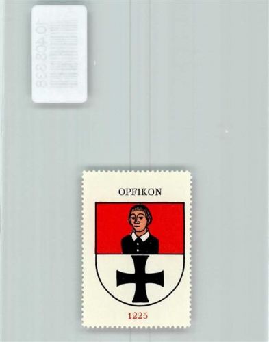 8152 Opfikon - Vignette Wappen Kaffee Hag ca 1920-1940