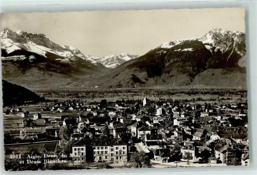 1860 Aigle - Dents du Midi et Dents Blanches