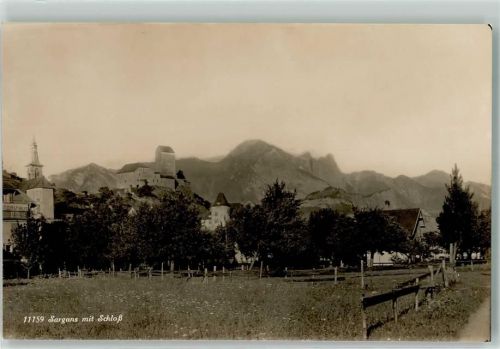 7320 Sargans - Schloss