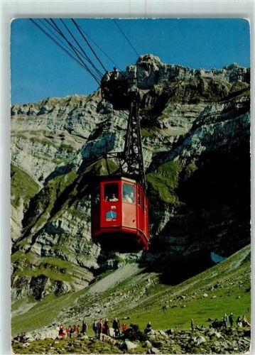 9652 Neu St. Johann - Schwägalp mit Schwebebahn und Säntis