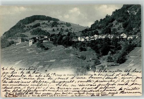 1822 Chernex 1906 - les Pleiades