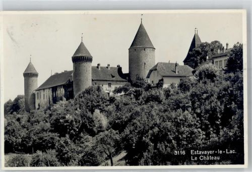 1470 Estavayer-le-Lac - Schloss