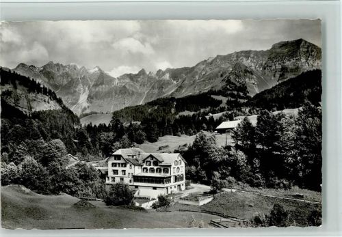 9651 Ennetbühl - Kurhaus Seeben bei Ennetbühl Toggenburg mit Säntis