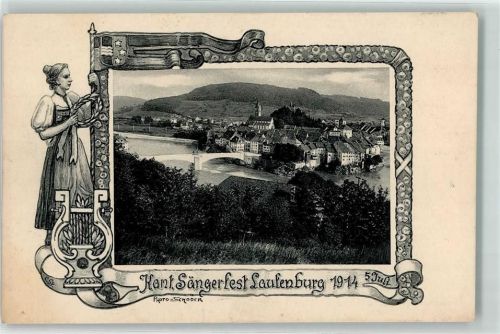 5080 Laufenburg 1914 - Kant. Sängerfest Tracht