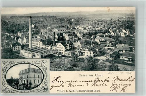 6330 Cham 1902 Gebrauchsspuren