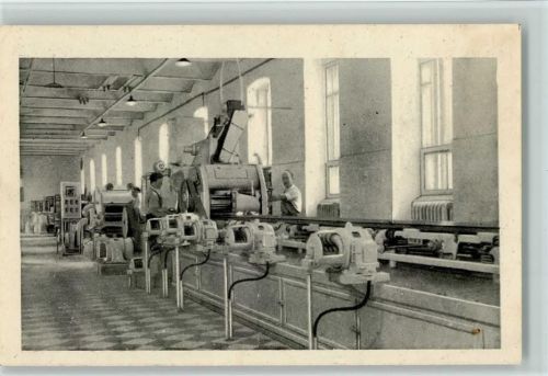 Fabrik - Chocolaterie Aiguebbelle - Atelier de Montage , gute Erhaltung Schokolade