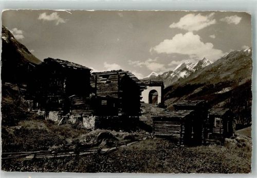 3919 Blatten Lötschen Foto AK Zermatt