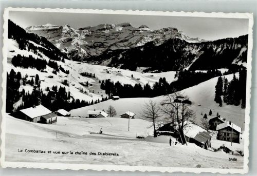 1862 La Comballaz Ormont-Dessous Winter