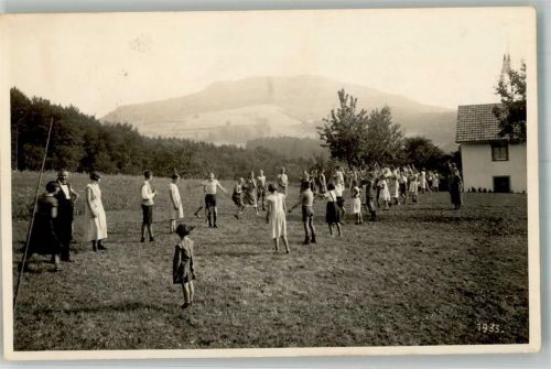 6443 Morschach 1933 Foto AK Ort lt. Stempel