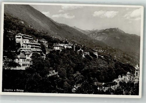 6644 Orselina 1949 Foto AK Brione