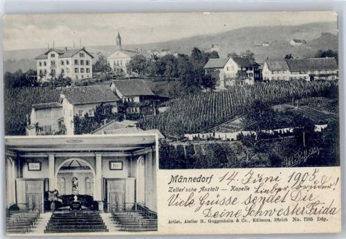 8708 Männedorf - 1905, Kapelle