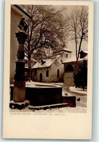 8314 KyburgSchloss Kyburg Schlosshof Winter