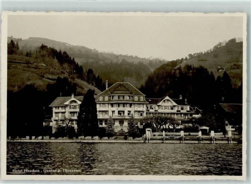 3654 Gunten - Hotel Hirschen Thunersee