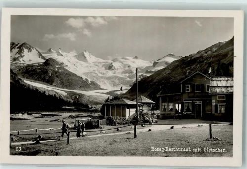Roseg Gletscher - Gasthaus