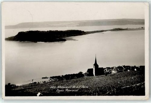 2514 Ligerz Gléresse - Peterinsel