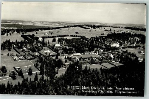 2610 St-Imier Saint-Imier - Mont Soleil Vue aerienne Sonnenberg Fliegeraufnahme