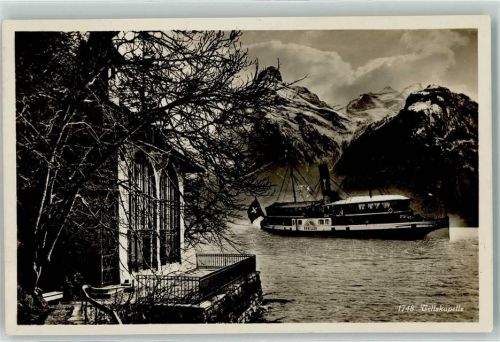 6452 Sisikon - Salondampfer Schiller Tellskapelle