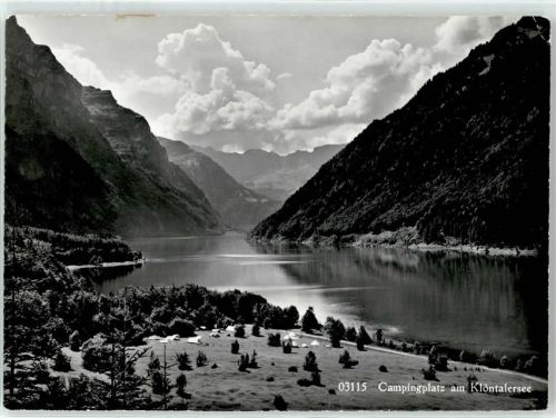 8750 Klöntal - Campingplatz am Klöntalersee