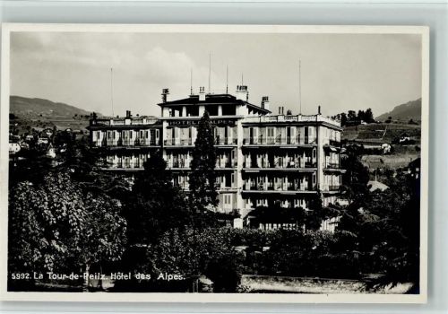 1814 La Tour-de-Peilz - Hotel des Alpes