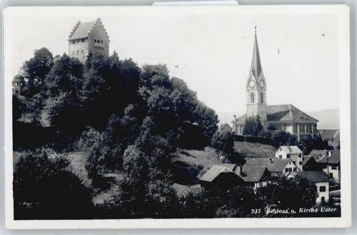 8610 Uster Nossikon - Schloß, Kirche