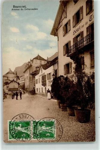 1897 Bouveret 1916 - Avenue du Debarcadere