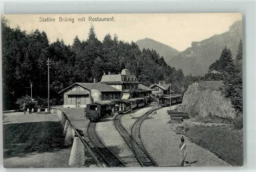 3860 Brünig - Bahn Station Restaurant