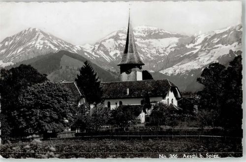 3703 Aeschi b. Spiez - Kirche