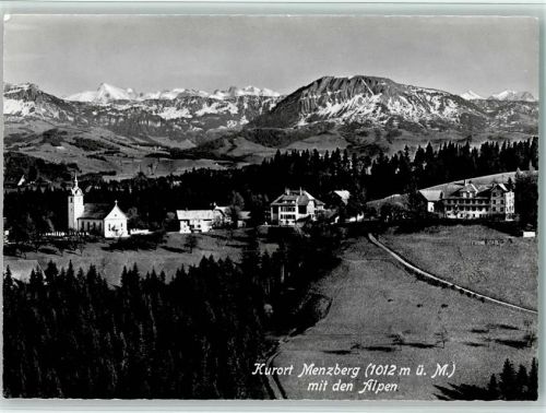 6125 Menzberg - Kurort mit den Alpen
