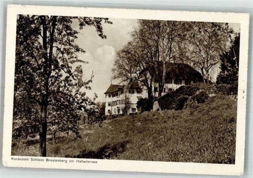 Brestenberg Schloss Foto AK Schloss Brestenberg Kuranstalt