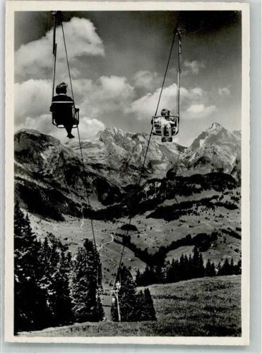 9656 Alt St. Johann Foto AK Seilbahn Sessellift