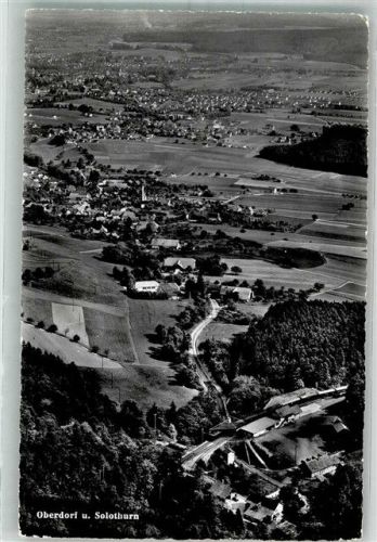Oberdorf 1956 Foto AK Solothurn