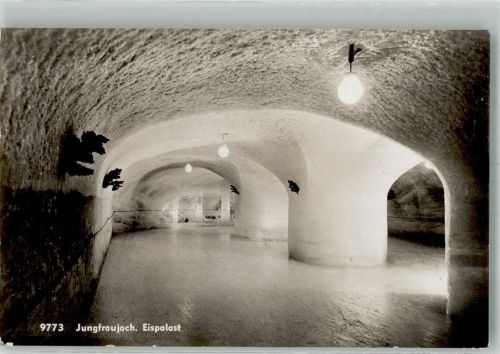 3801 Jungfraujoch Foto AK Jungfraujoch Eispalast