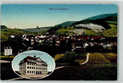 4142 Münchenstein 1913 - Sekundar Schulhaus
