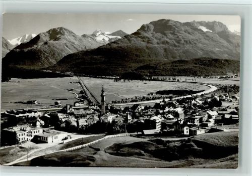 7503 Samedan Samaden - mit Bernina-Gruppe Engadin