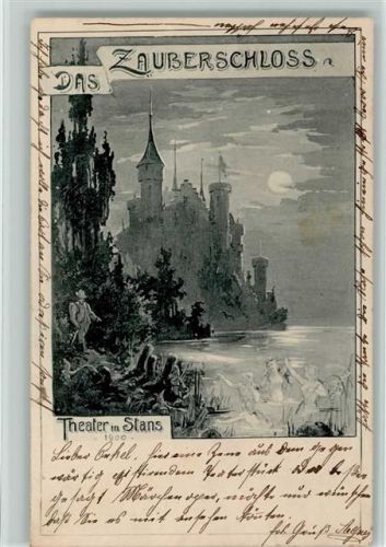 6370 Stans - 1900 Zauberschloss Theater Nixen Jäger
