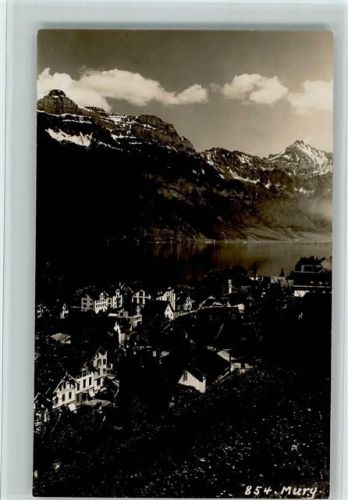 3074 Muri b. Bern AK mit Glitzer Teilansicht, gute Erhaltung AK