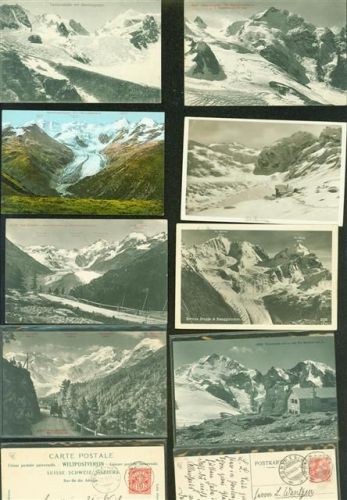 Bernina Kleinposten bis 20 Lot mit 16 AK