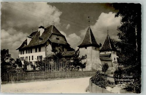 3150 Schwarzenburg Foto AK Schloss