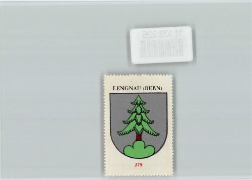 2543 Lengnau BE - Vignette Wappen Kaffee Hag ca 1920-1940