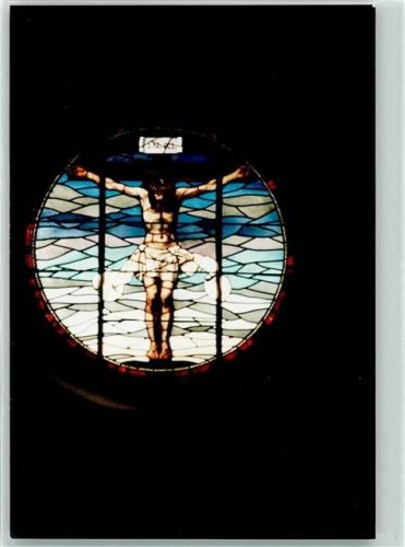 Grandval Kirchenfenster Jesus am Kreuz Phila Schweiz