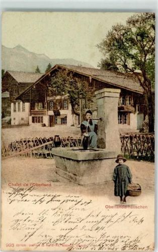 9315 Neukirch Egnach 1901 - Oberländerhäuschen Ort lt. Stempel